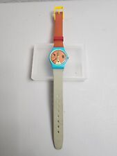 Raro Reloj Swiss Swatch 1986 para dama para mujer, vintage HORUS LL101 ¡Batería nueva! segunda mano  Embacar hacia Mexico