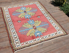 Tapete turco 45""x53"" tecido à mão tapete Kars 117x137cm tapete de lã design moderno comprar usado  Enviando para Brazil