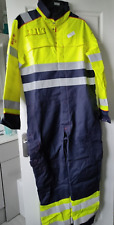 Elis Sparkle Safety Coverall PPE Size 52 Onepiece Hi Vis Navy Safety Yellow NEW for sale  Shipping to South Africa