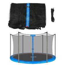 Trampoline Replacement Safety Enclosure 12 foot 6 Straight Poles Round Frame for sale  Shipping to South Africa