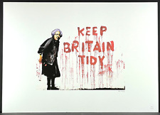 Banksy keep britain gebraucht kaufen  Kaarst