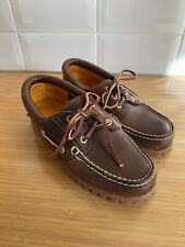 Timberland brown leather for sale  PLYMOUTH