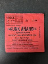 Skunk anansie concert for sale  WORTHING