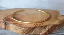 Brazalete de oro macizo de 14K brazalete de oro macizo de 14K brazalete de oro macizo liso J20 segunda mano  Embacar hacia Argentina