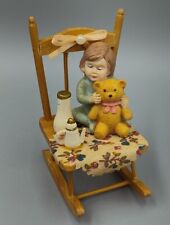 Wooden rocking chair for sale  Harrah
