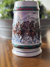 Used, Budweiser Holiday 1993 Stein Beer Mug Special Delivery  for sale  Shipping to South Africa