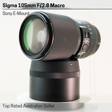 Usado, Lente Sigma Art 105 mm F/2,8 Macro DG DN para Sony E-Mount segunda mano  Embacar hacia Argentina