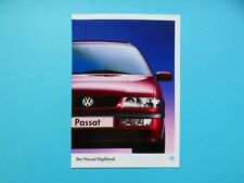 Prospekt / Katalog / Brochure VW Passat B4 Highland Limousine / Variant - 04/95 comprar usado  Enviando para Brazil