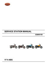 Moto Guzzi V7 II Stone Racer Special Stornello 2016 Manuale Officina Riparazione segunda mano  Embacar hacia Spain