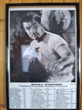 Rocky marciano poster for sale  Green Forest