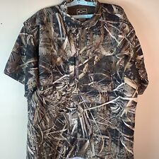 DRAKE Shirt Mens XL Camo Pockets Waterfowl Vented Hunting Fishing for sale  Shipping to South Africa