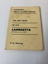 First book lambretta for sale  VIRGINIA WATER
