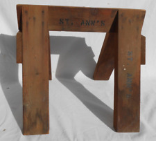 set 4 wood saw horses for sale  Spring Valley