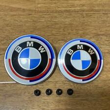  50th Anniversary For BMW Wheel Emblem Centre Caps Badges Set 82mm & 73mm, used for sale  Shipping to South Africa