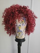 Burgundy synthetic curly for sale  Key West