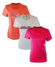 Damas Cuello Cuchara Activo Atlético Fitness Camiseta Correr Gimnasio Deportes Fresca Seca Camiseta 790, usado segunda mano  Embacar hacia Argentina