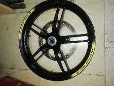 Motorcycle rims size 17 for Yamaha Tzr 50cc with Valentino Red Graphics Vr46 for sale  Shipping to South Africa