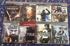 Used, PlayStation 3 System Game Bundle of 8 Games Sony PS3 Combo Lot Medal Of Honor for sale  Shipping to South Africa