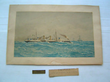 Lithographie ancienne marine d'occasion  Toulon-