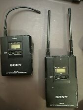 Transmissor de microfone sem fio Sony UTX-B2 UHF e sintonizador Sony URX-P2 UHF comprar usado  Enviando para Brazil