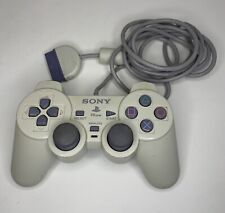 Controle Analógico Original Sony PlayStation PS1 PSone DualShock Fabricante de Equipamento Original - Branco comprar usado  Enviando para Brazil