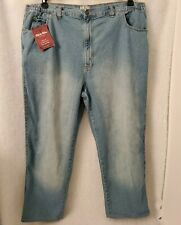 Käytetty, Liberty Blues NWT Mens Blue Relaxed Fit Jeans Pants Size 54 38 Big 42 x 28.5 myynnissä  Leverans till Finland