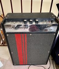 HARMONY 530 SOLID STATE BASS AMP VINTAGE 1960’s WiTH 1x15" JENSEN SPEAKER for sale  Rockaway Park