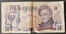 Banknote österreich schilling gebraucht kaufen  Kemnath