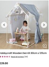 Wooden play tent for sale  LIVERPOOL