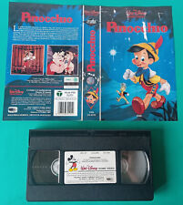Pinocchio vhs original usato  Vignanello