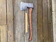 Magnificent 1800s 4 pound Double Bevel Coach Maker Axe  Goosewing for sale  Shipping to South Africa