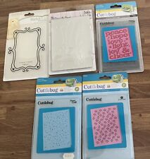 Embossing folders mixed for sale  BURGESS HILL