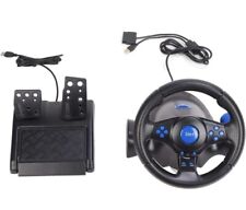 Volante para juegos, PS3/PS2/PC USB 3 en 1 para juegos rueda de carreras con pedales, usado segunda mano  Embacar hacia Argentina