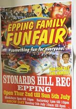 Funfair poster for sale  HARWICH