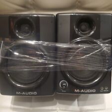 Pair M-Audio Studiophile AV30 Compact Studio Monitors Speakers, used for sale  Shipping to South Africa