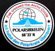 Souvenir aufkleber polarsirkel gebraucht kaufen  Köln