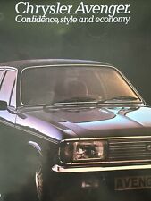Chrysler avenger 1978 for sale  CALNE