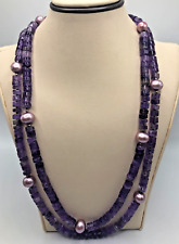 Double strand amethyst for sale  New York