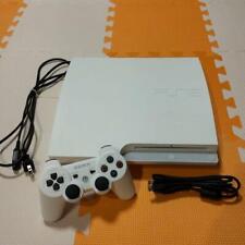 Consola PS3 Clásica Blanca CECH 3000A 160 GB Accesorios Completos Delgada [CC] segunda mano  Embacar hacia Argentina