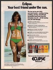 Bikini con corbatas de cereza Eclipse década de 1980 anuncio impreso anuncio 1981 segunda mano  Embacar hacia Argentina