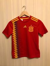 5+/5 Niños España 2017/2019 Home Talla M Adidas Camiseta Fútbol Fútbol 11-12 Años, usado segunda mano  Embacar hacia Argentina
