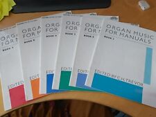 Organ music manuals for sale  HULL