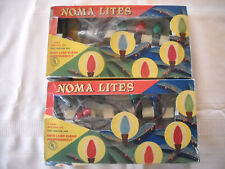 Vintage 2 Conjuntos Funcionando Natal "Noma Lites" em Caixas. comprar usado  Enviando para Brazil
