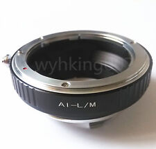 Adapter obiektywu Nikon AI F do aparatu Leica M LM M3 M4 M5 M6 M7 M8 M9 TECHART LM-EA7 na sprzedaż  Wysyłka do Poland