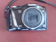 CANON POWERSHOT SX150 IS ~ 14.1 MEGA PIXEL ~ BLACK DIGITAL CAMERA ~  16 GB CARD for sale  Shipping to South Africa