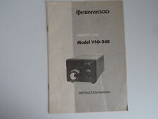 Kenwood vfo 240 for sale  ARMAGH