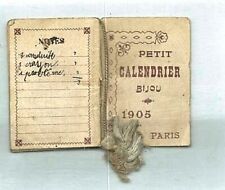 Calendrier poche ... d'occasion  Nuits-Saint-Georges