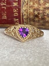 9ct gold amethyst for sale  UK