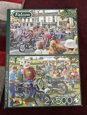 Falcon De Luxe The Motorcycle Show 2 x 500 Piece Jigsaw Puzzles for sale  Shipping to South Africa