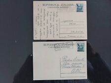 Storia postale intero usato  Trieste